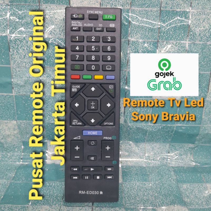 REMOTE REMOT TV SONY LED/LCD MULTI PENDEK