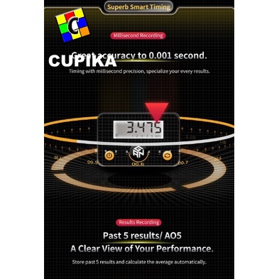 GAN Smart Timer (Bluetooth) - Timer Penghitung Waktu Rubik Cube Ori