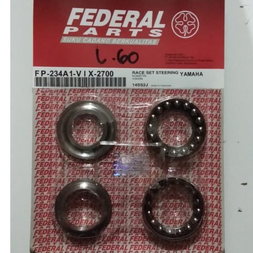 Komstir Cones Stir Race Steering Set Federal Vixion FP 234A1 VIX 2700