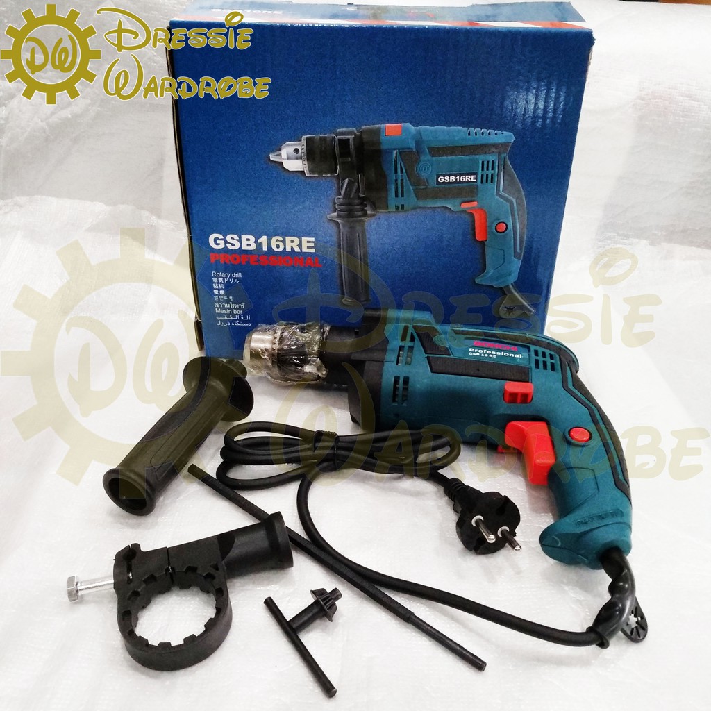 Jual Mesin Bor Tangan Listrik 13 Mm Hand Drill Bonchi GSB 16 RE Bukan ...