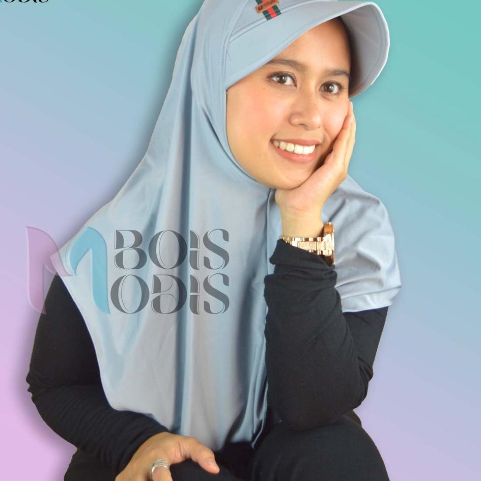 Modern.. HIJAB SPORTY TOPI DEWASA JERSIE SUPER/KERUDUNG OLAHRAGA TOPI DEWASA KEKINIAN/HIJAB OLAHRAGA