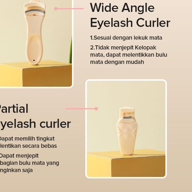 ۝ BERLALA Eyelash Curler Duo Pack Duo Pack/Penjepit Bulu Mata/Pelentik Bulu Mata/Jepitan Bulu Mata P