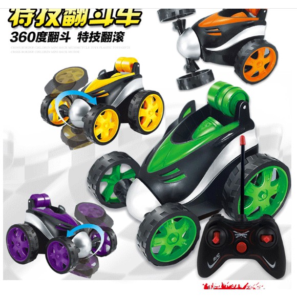 J3 - Radio Control Stunt Rc Car 360 Degree Rotation