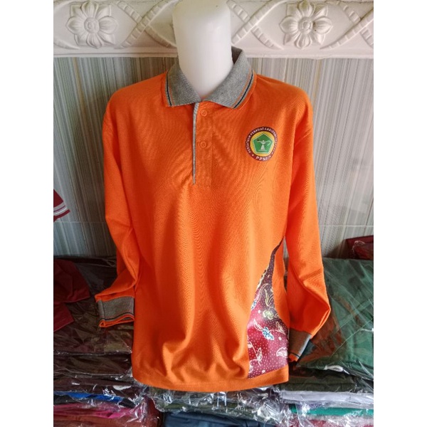 kaos perawat kaos kesehatan kaos polo kerah lengan  panjang / baju ibi baju ppni