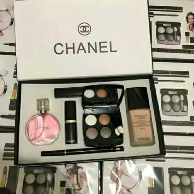 [REJECT] CHANEL SET 6 IN 1 CHANEL MAKEUP ISI 6PCS