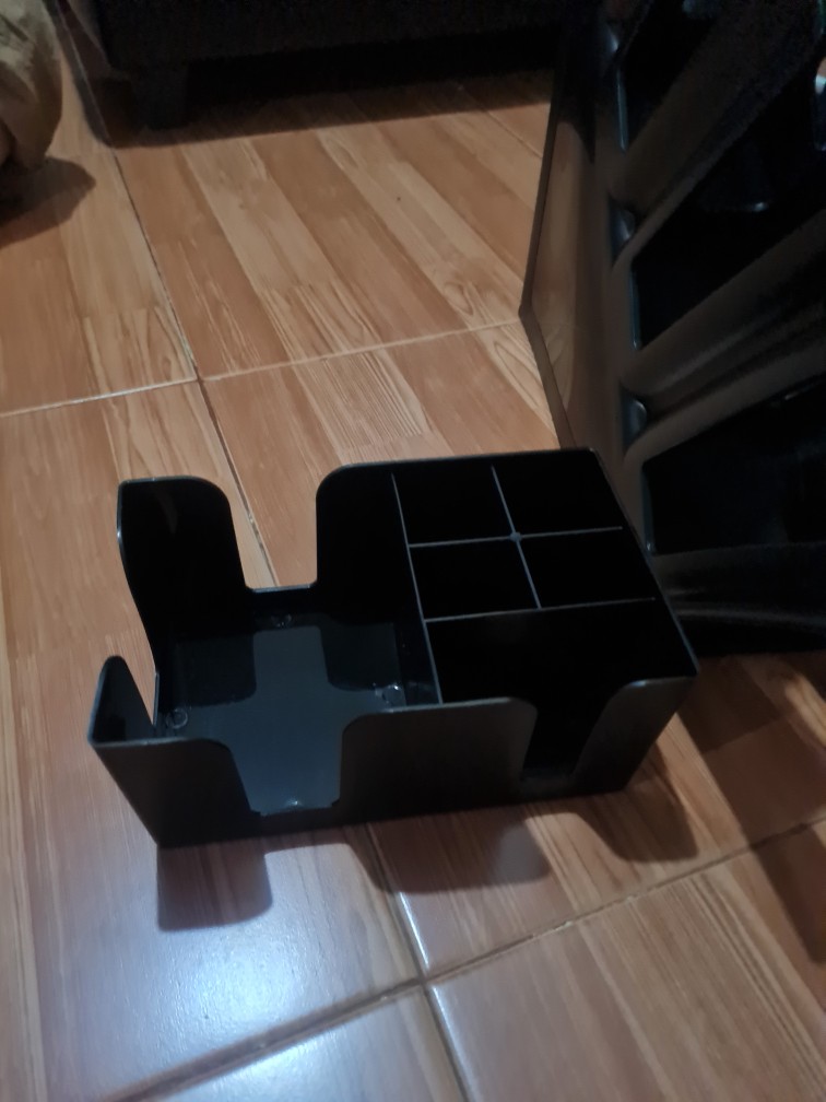 Rak Tempat Menyimpan Tisue / Bar Caddy Dengan 6 Sekat / Rak Tissue Serbaguna / Rak Meja 6 Sekat