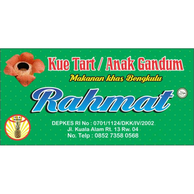 

Stiker Vinyl label makanan / label produk