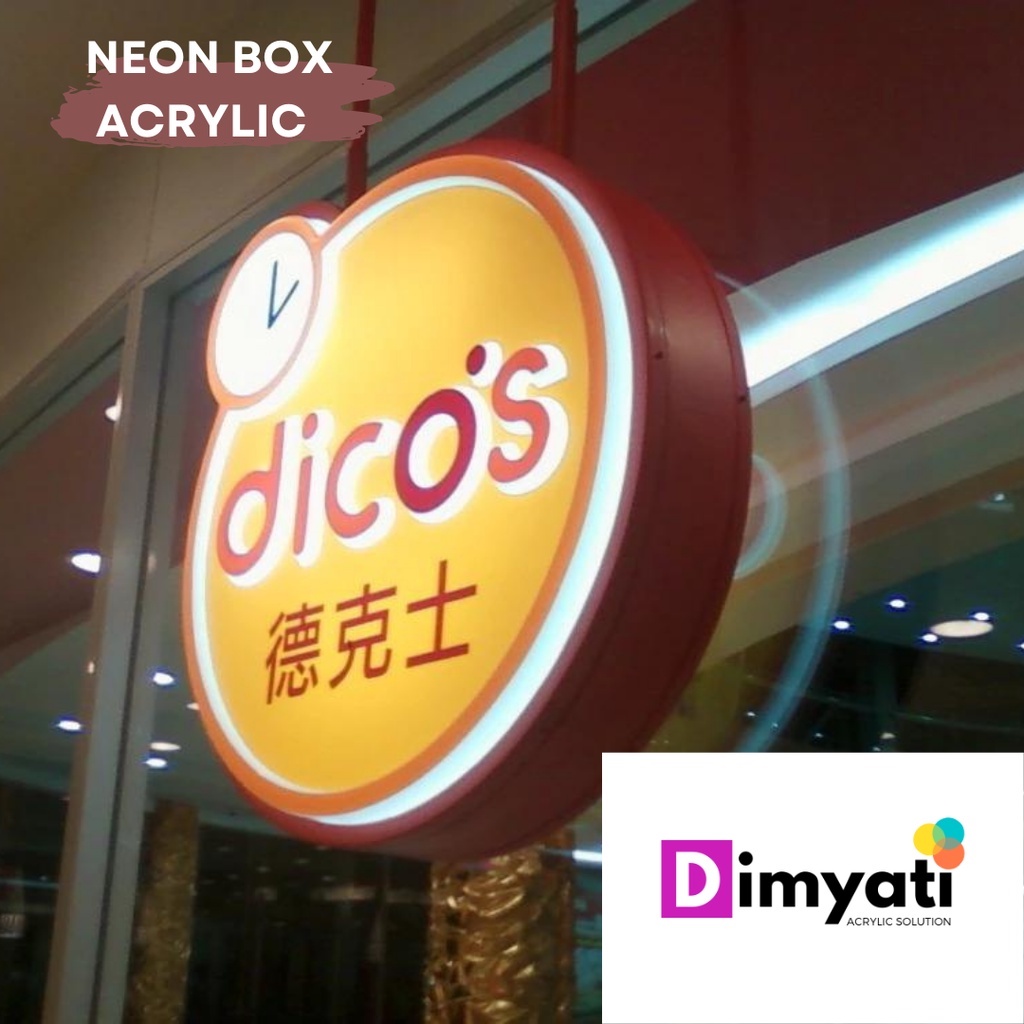 Neon Box/Akrilik Custom/Box Neon Akrilik