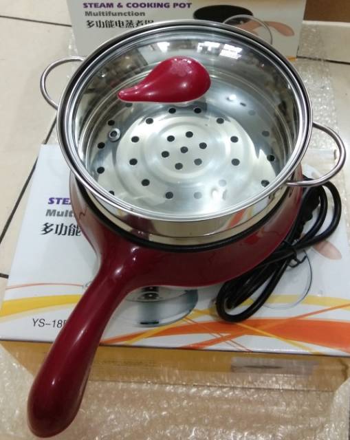 Panci Listrik alat masak Cooking pot multifungsi KY 18