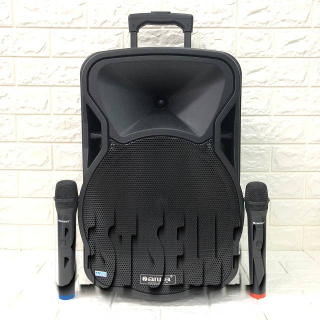 Speaker N AIWA WAS 112 LVD Wireless Bluetooth Portable 12 Inch