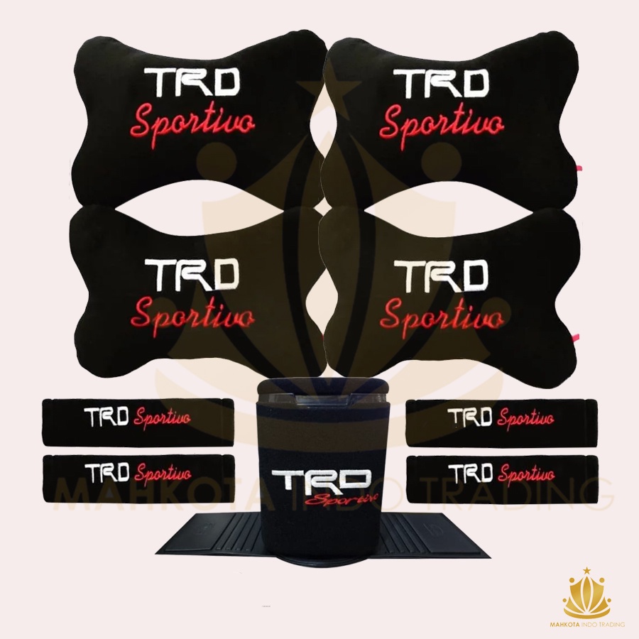 PAKET HEMAT BANTAL MOBIL TRD SPORTIVO / AKSESORIS MOBIL TRD- PAKET A