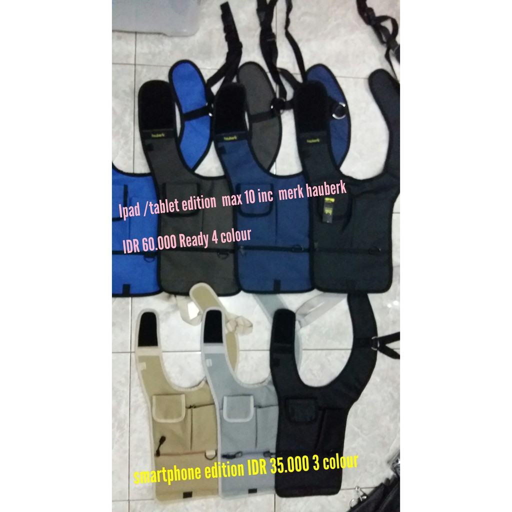 EXLUSIVE Tas gadget pundak bahu army polisi FBI agen 007 smartphone