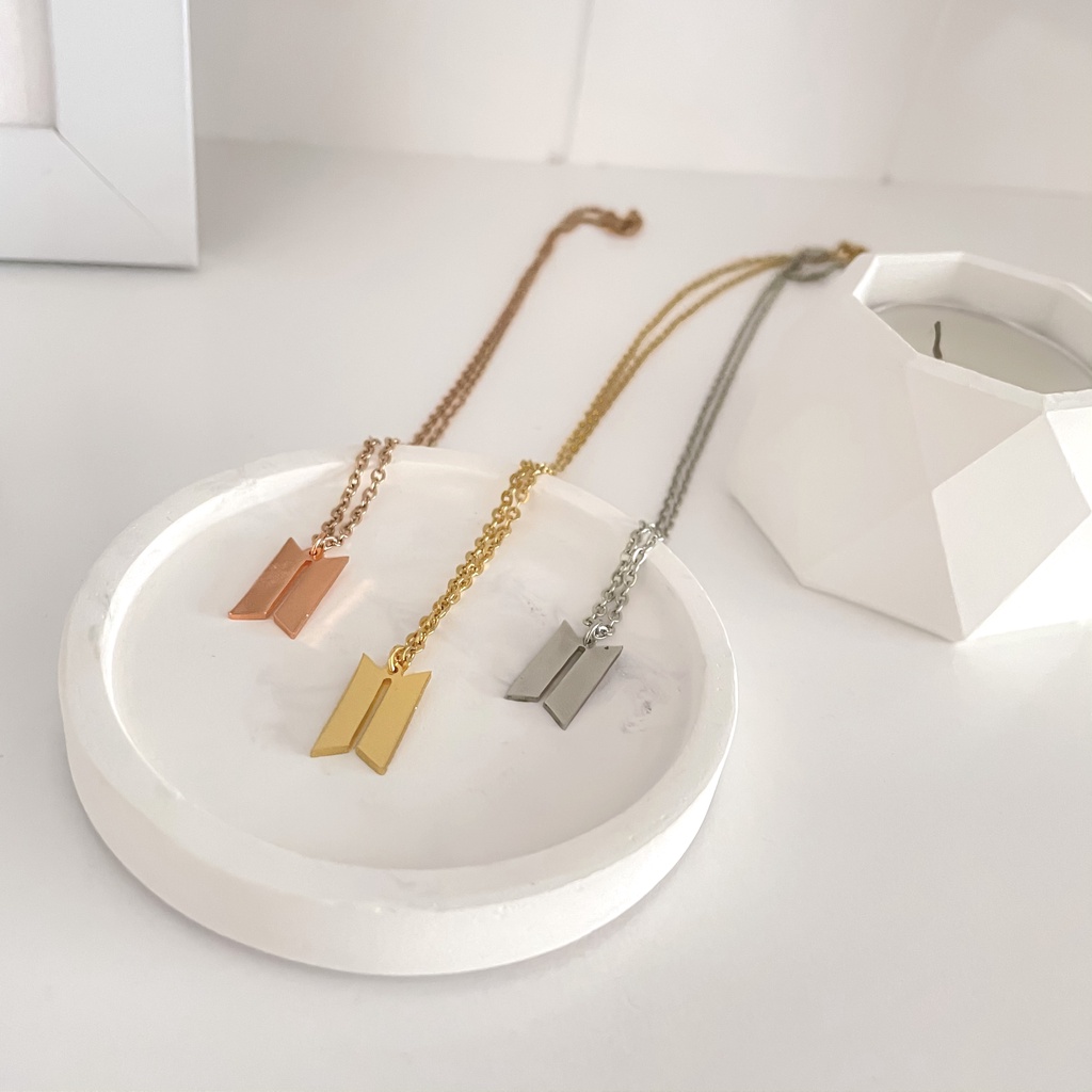 BTS and ARMY Logo Necklace
