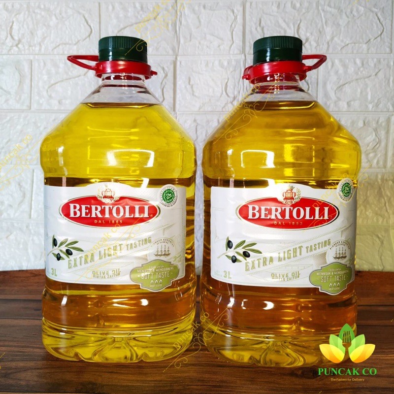 

BERTOLLI Extra light Olive Oil 3 LT / Minyak Goreng / TERMURAH