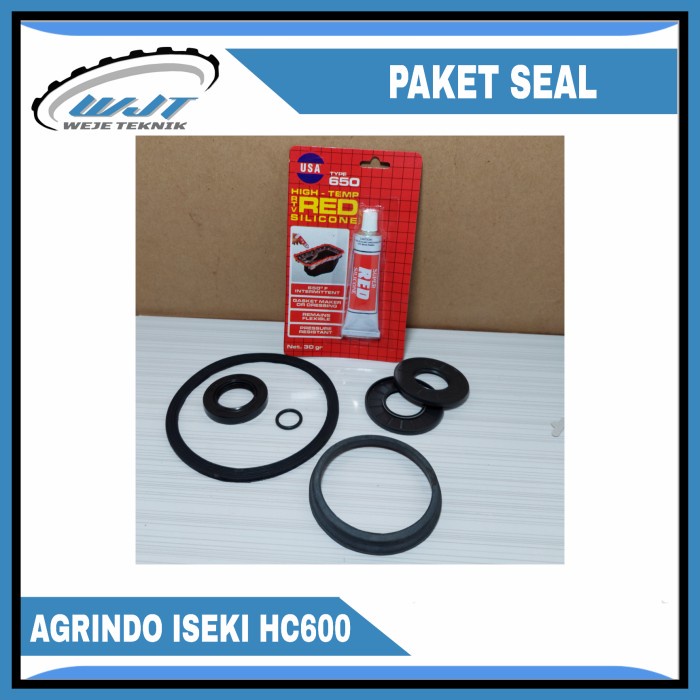 PAKET SEAL SIL KOMPLIT UNTUK ISEKI AGRINDO HC600