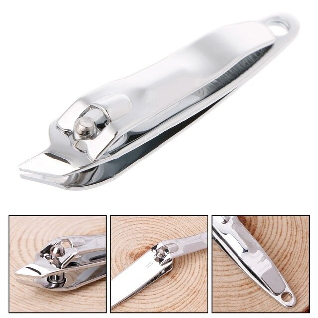 Gunting Kuku Miring / Gunting Kupal Menicure Pedicure / Cuticle Trimmer