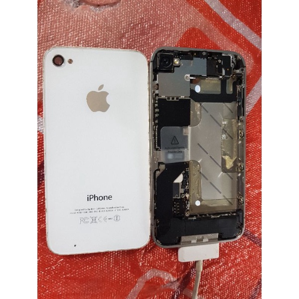 iphone 4s  dicas ada logo baterai ga ada icloud ga tau buat bahan ajh
