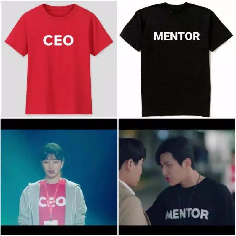 HOLLXMALL | BAJU KAOS TSHIRT START UP CEO MENTOR STAFF SANDBOX SUZY KPOP DRAMA KOREA FASHION WANITA