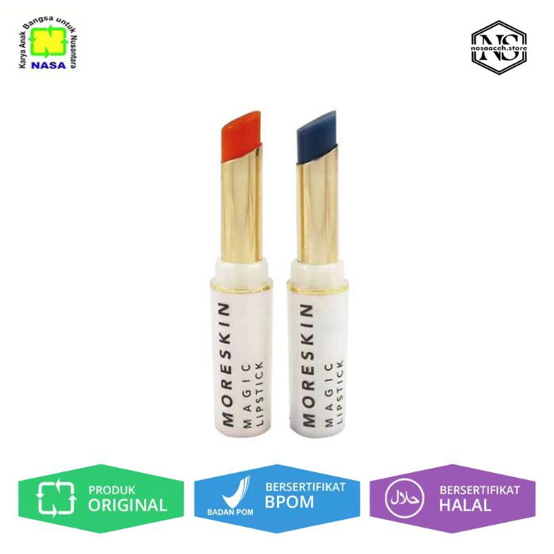 MORESKIN MAGIC LIPSTIK NASA, NASA ACEH