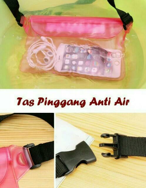 TAS PINGGANG ANTI AIR - Waterproof waist bag