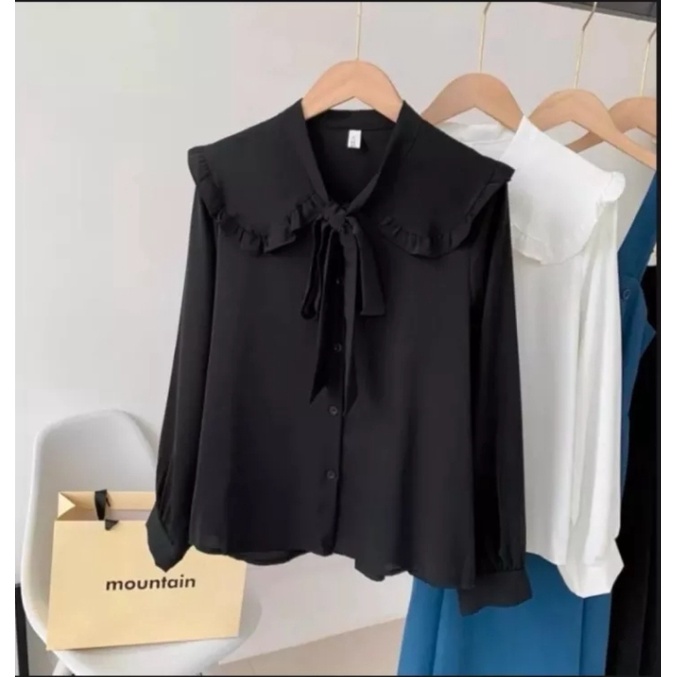 Candy Blouse - Blouse Jumbo - Baju Jumbo - Atasan Jumbo - Atasan Wanita Big Size - Baju Korea Jumbo 