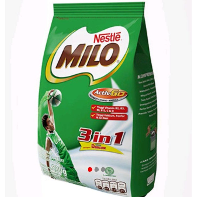 

Milo 3In1 Activ-Go Polybag 20x35 gram