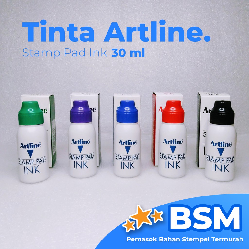 

Tinta Artline Stamp Pad Ink 30 ml Tinta Stempel