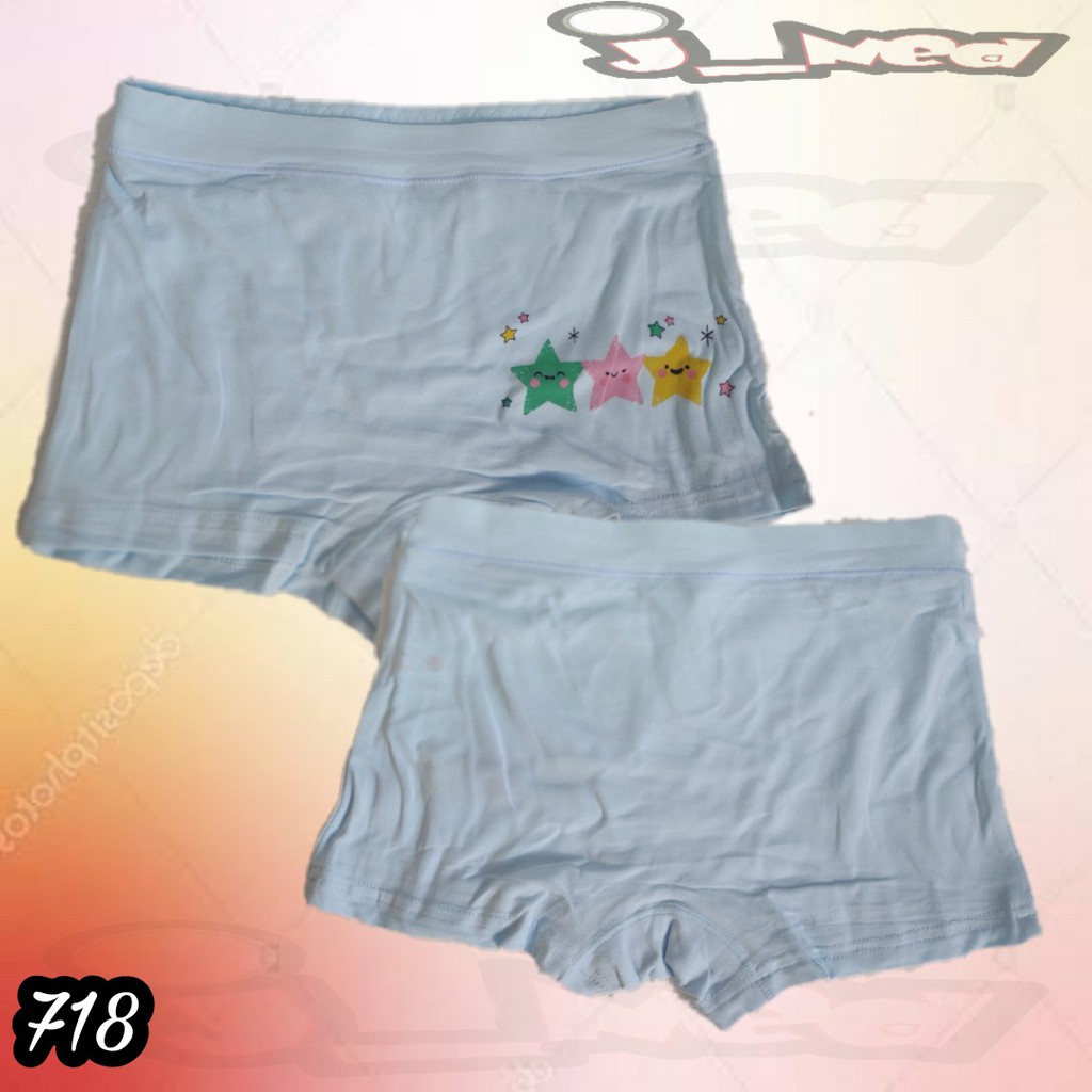 J718 SOREX KIDS GIRL CD CELANA DALAM BOXER ANAK CEWEK PEREMPUAN ART MA 550