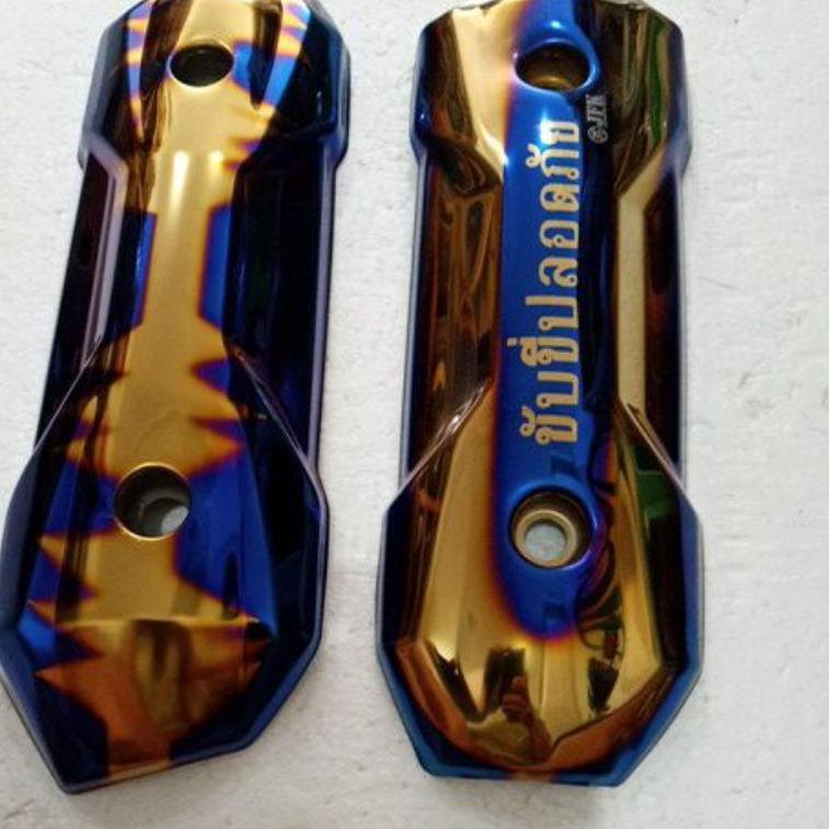 Recomended.. COVER TAMENG KNALPOT ZOOMER BY HENG THAILAND BEAT VARIO SCOOPY TWOTONE ASLI BAKARAN