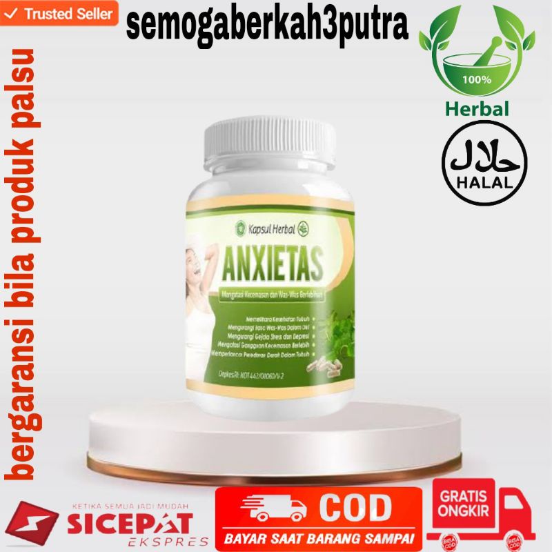 COD - Obat Tenang Anti Stres Depresi Was was Herbal Alami Ampuh BUKTIKAN - Anxietas