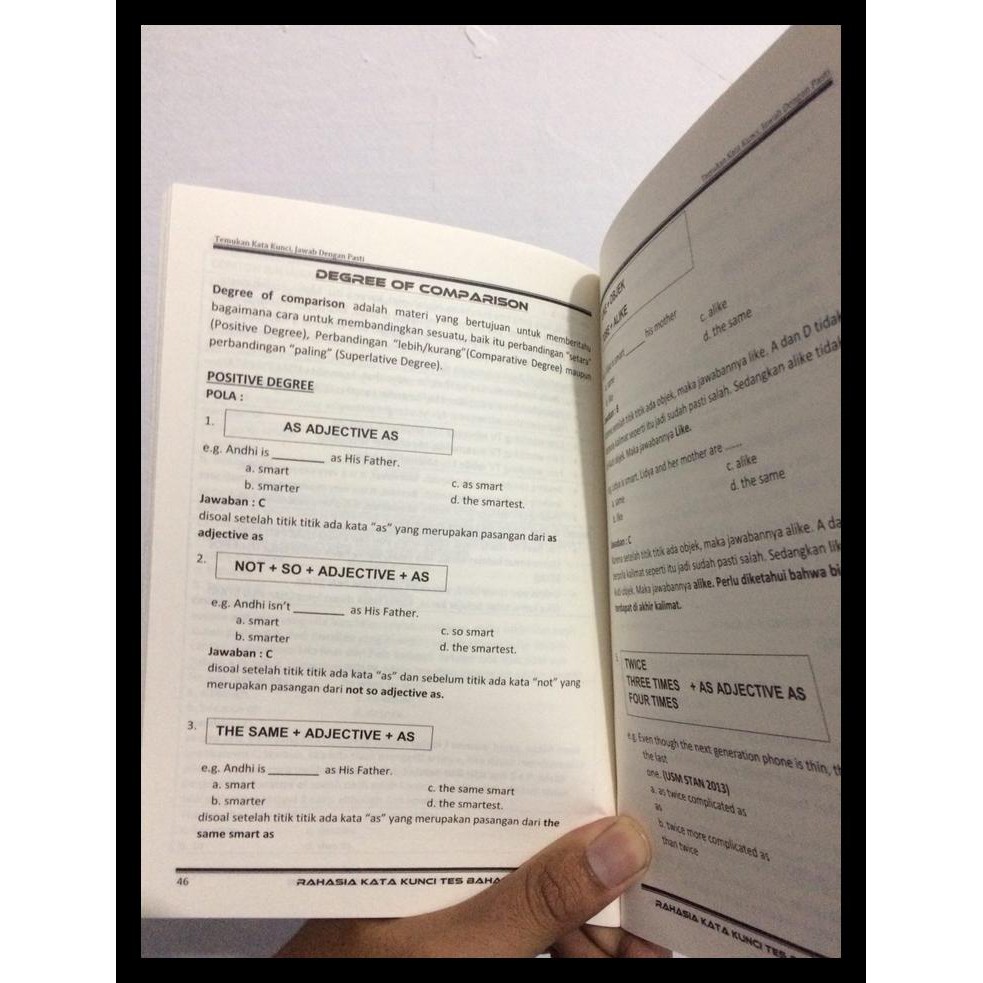 Buku Stan-Rahasia Kata Kunci Tbi Stan Kedinasan Cpns Stis Kode 356