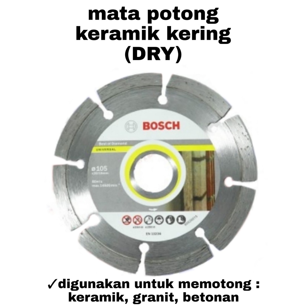 MATA POTONG KERAMIK BOSCH / MATA POTONG KERAMIK MURAH