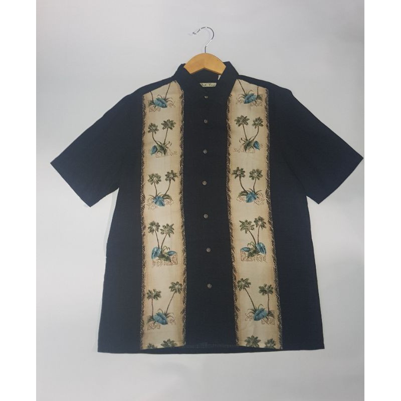 Kemeja batik bay by Burma Bibas Blocked Hawaiian Shirt Original