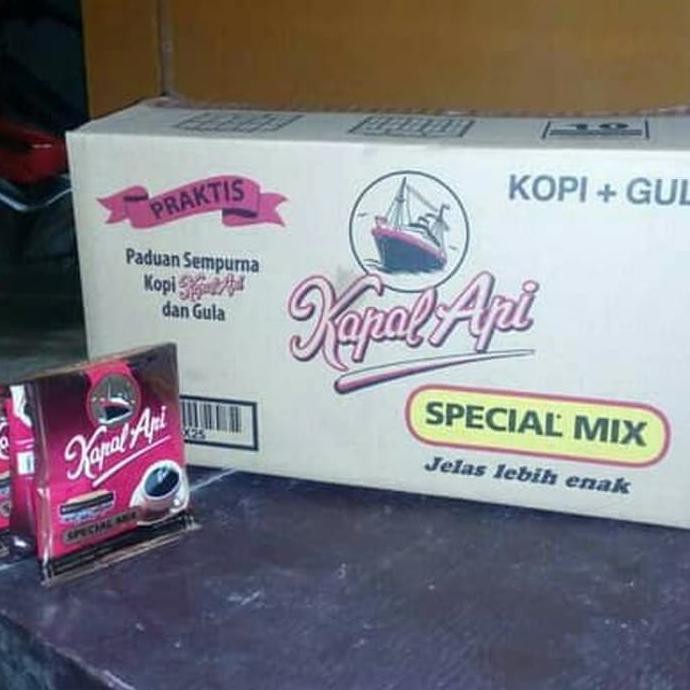 

PROMO 1 Dus Kapal Api Special Mix Kopi + gula