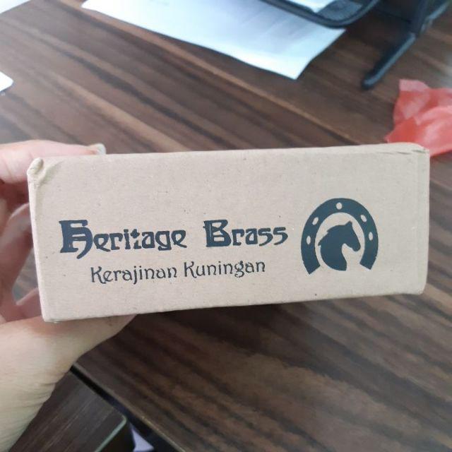 4 Huruf Jalan Villa Toko Usaha Kuningan / Brass Alphabet - Koleksi Huruf Klasik Kapital / Besar