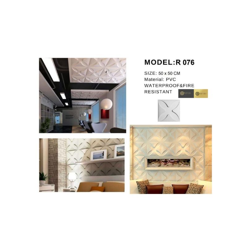 HARGA PROMO Wallpanel PVC 3D ROYAL WALLPANEL-5