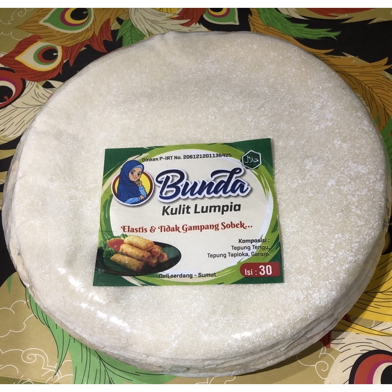 

kulit lumpia Bunda | kulit popiah asli Medan