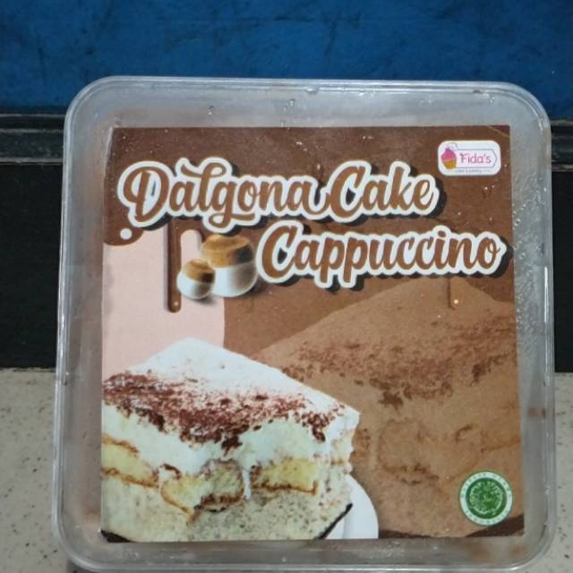 

Dessert Dalgona Cake Cappucino