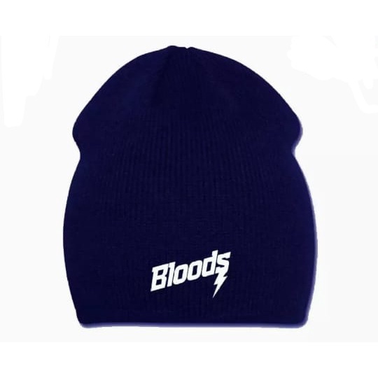 `Topi Kupluk Beanie Pria Wanita Dewasa Boridr Bloods