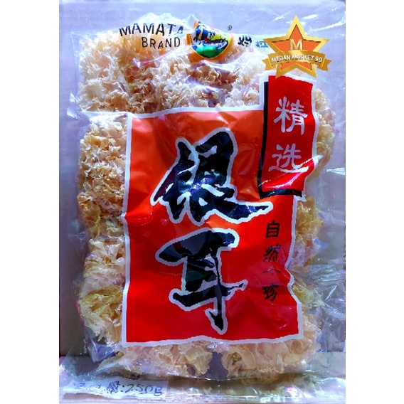 

JAMUR PUTIH SALJU IMPORT 250gr KUALITAS SUPER | JAMUR PUTIH | BOKNI | PEK BOKNI | BAI MU ER | MAMATA