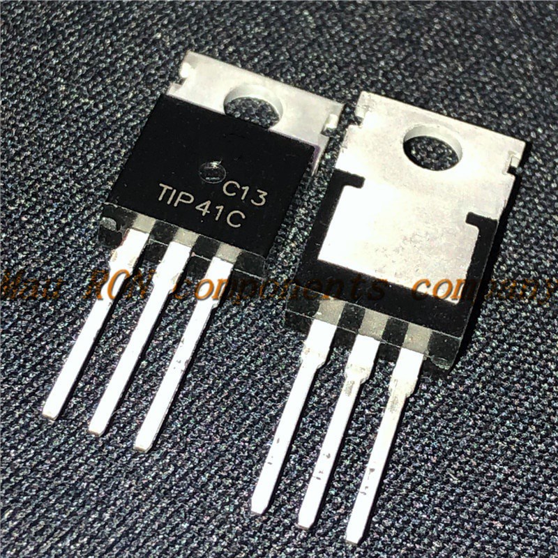 10pcs/lot TIP41C TIP41 6A/100V MOSFET transistor Darlington bipolar transistor Baru original In Stock