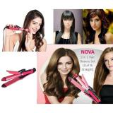 [ BISA COD ] Catok Rambut [ Original Nova 2 in1 NHC-2009 ] Catokan Rambut Pelurus dan Keritingin