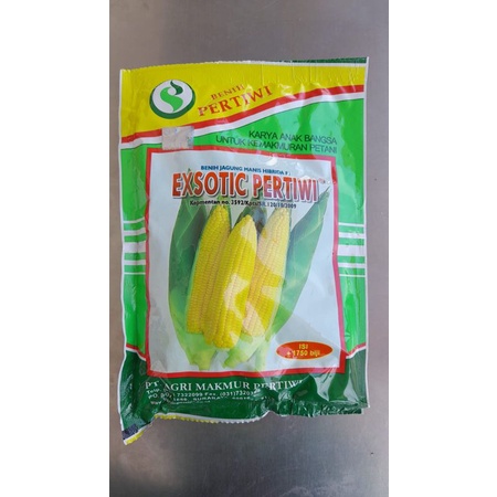 

EXSOTIC PERTIWI F1 500 Gram Benih Jagung Manis Benih Pertiwi