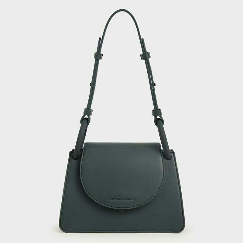 cnk circular flap trapeze bag