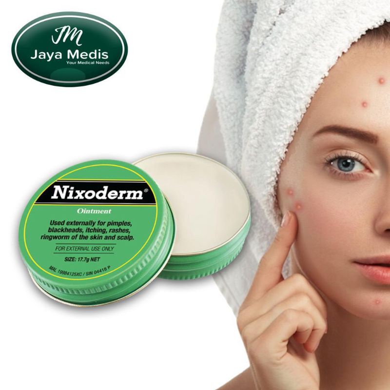 Nixoderm Ointment - Untuk Menghilangkan Jerawat Di wajah 17,7g