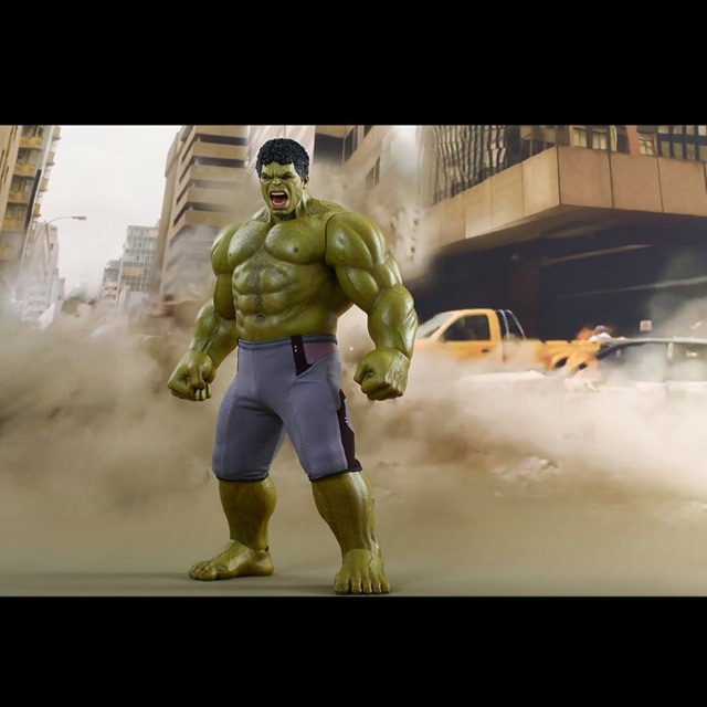 Hot Toys Mms 286 Hulk Age Of Ultron Reg Shopee Indonesia