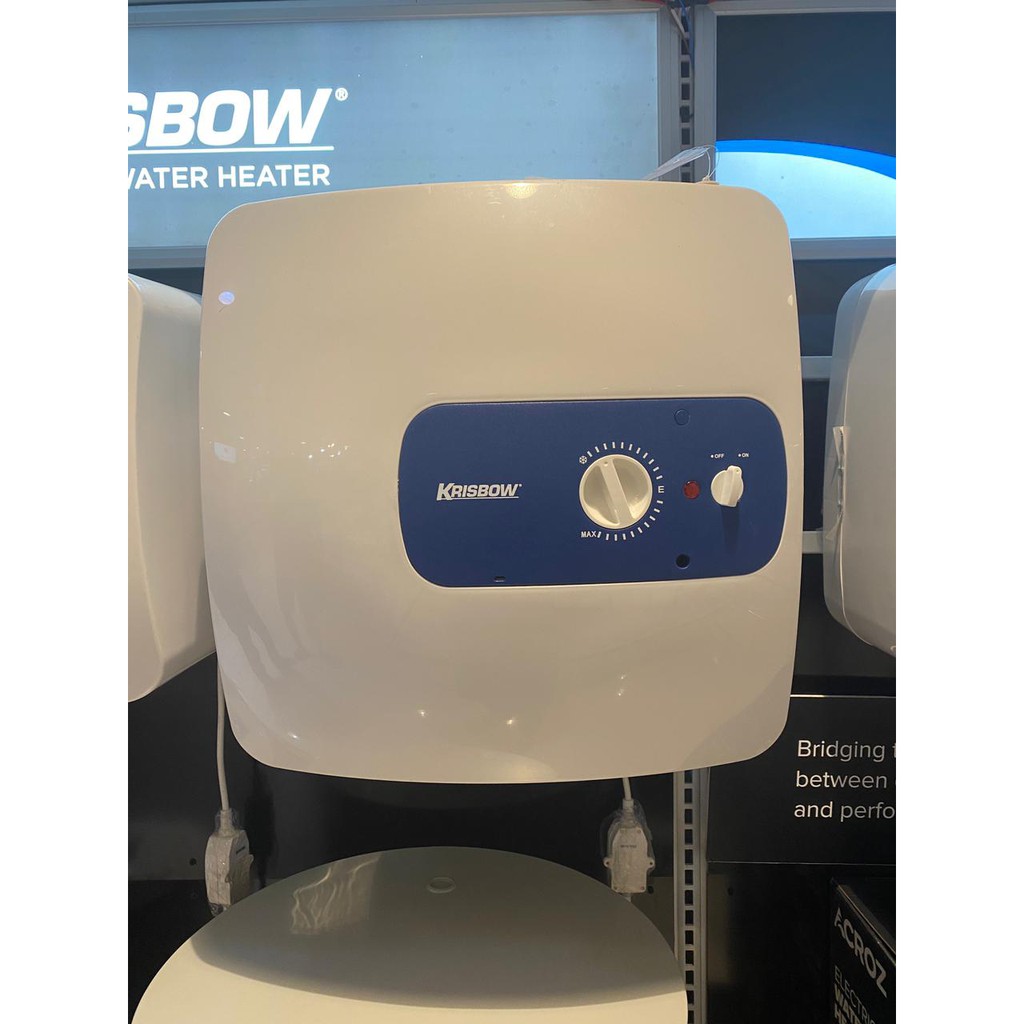 Krisbow water heater / pemanas air listrik 30 Liter 800 watt