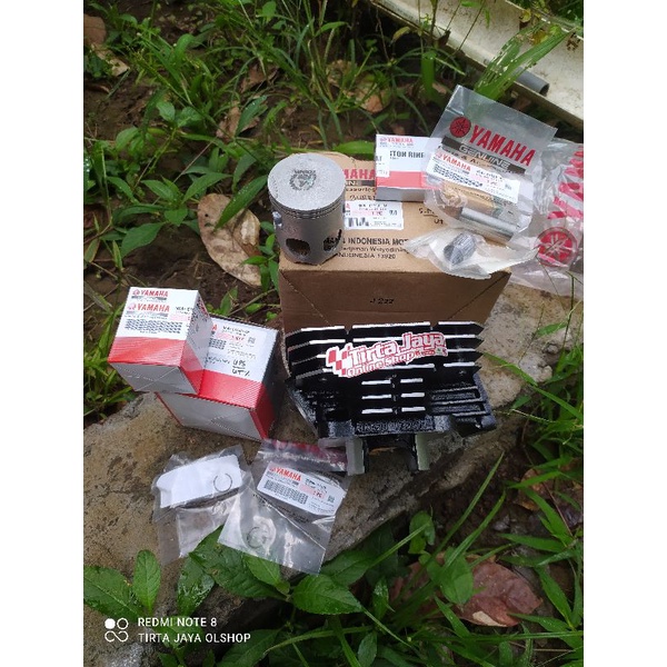 blok block boring piston yamaha rx king yp2 original