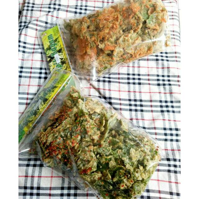 

Keripik bayam