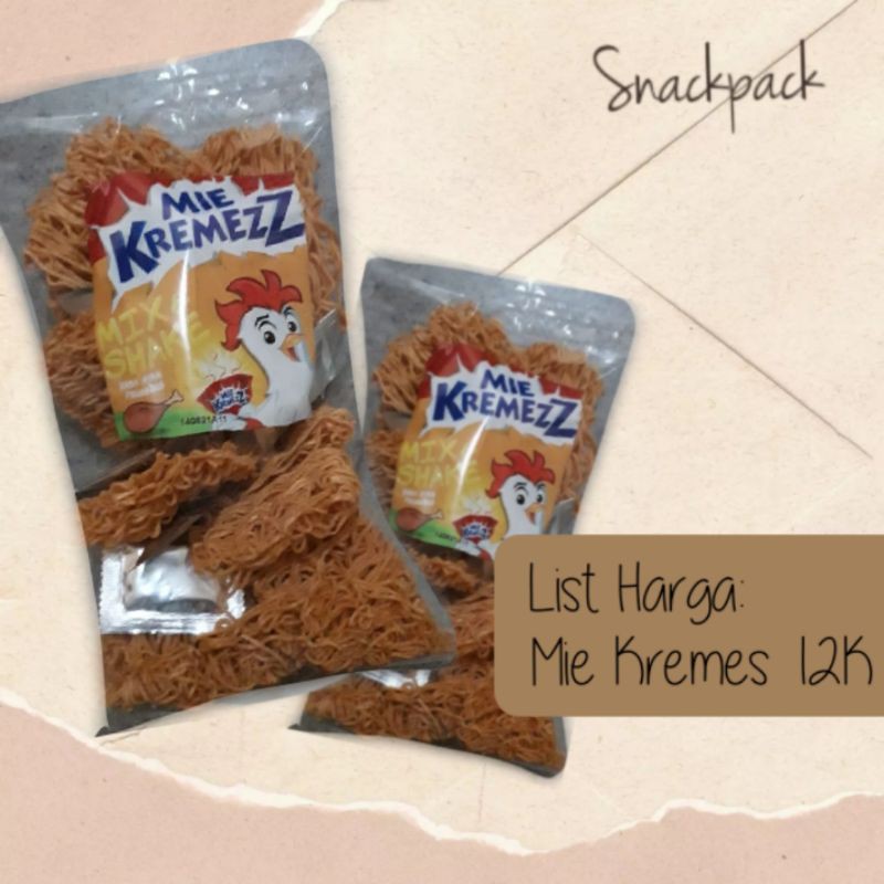 

Mie Kremes (Snack Repack Surabaya)